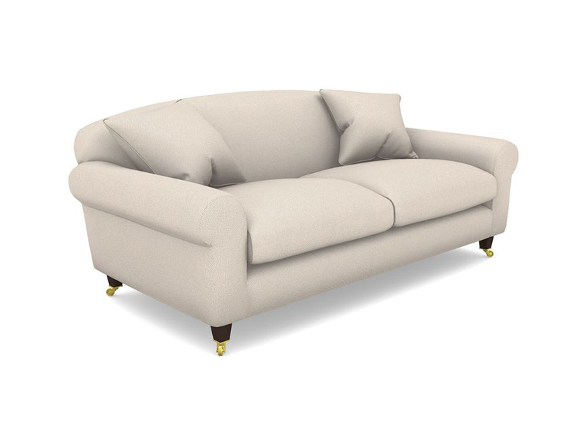 Walberswick 3 Seater Sofa in Two Tone Plain Biscuit